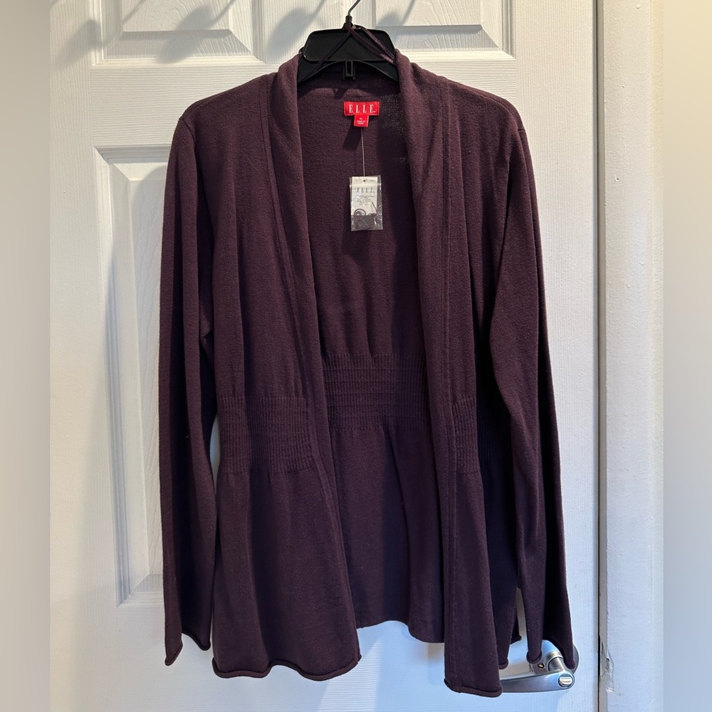 Elle Purple Cardigan